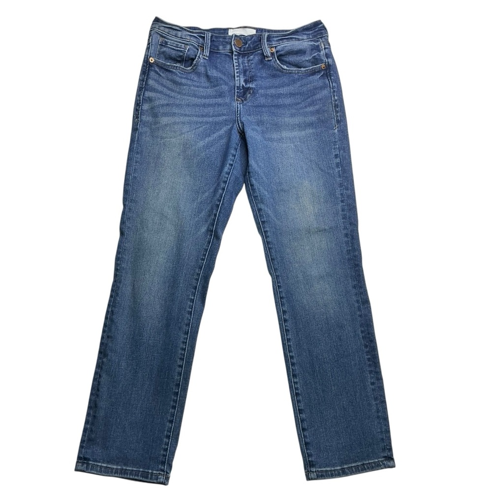Dear John Blaire Women's Medium Wash Denim Blue‎ Straight Leg Jeans Size 28